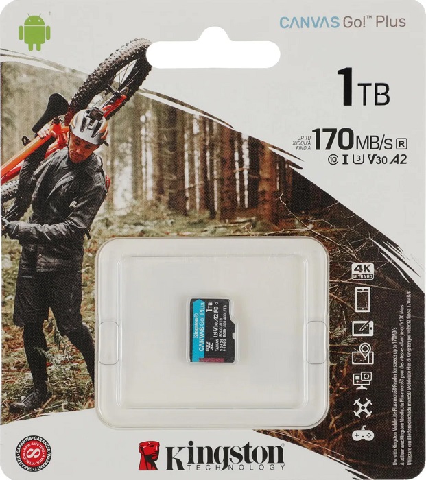 Карта памяти microSDXC 1 ТБ Kingston