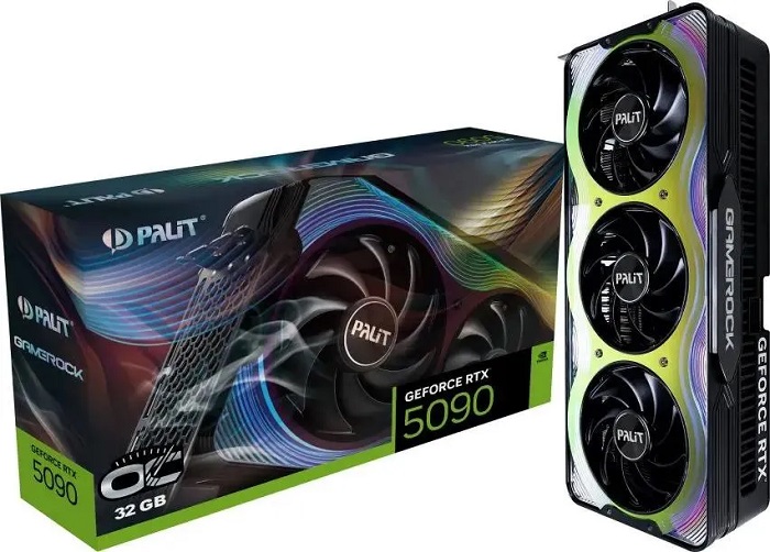 Видеокарта nVidia RTX 5090 Palit GameRock