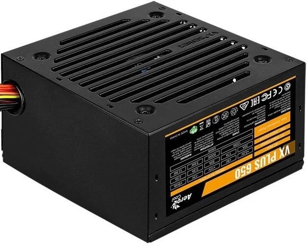 Блок питания 650 Вт AeroCool VX-650