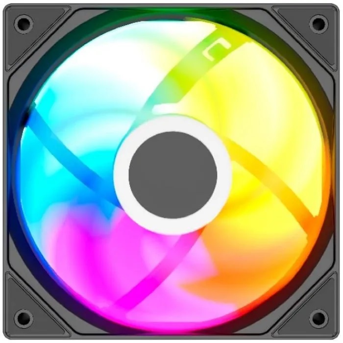 Вентилятор 140мм Powercase M53-14 ARGB; гидродинамический;