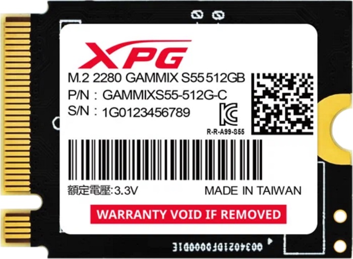 SSD-накопитель M.2 NVMe 512Гб A-Data XPG