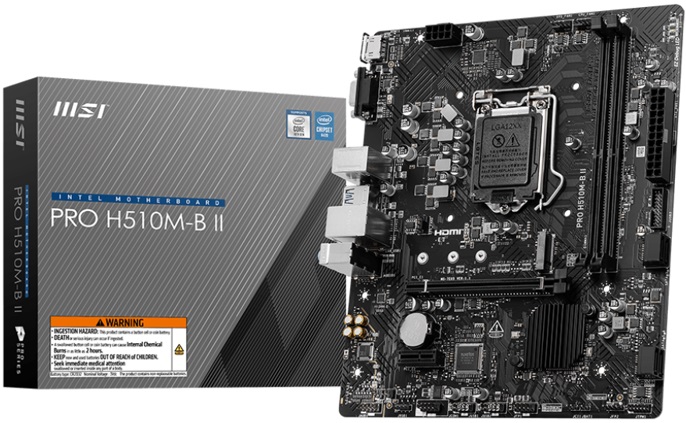 Материнская плата intel H470 MSI PRO