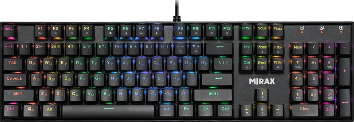 Клавиатура Defender Mirax GK-352 (45352); механическая;