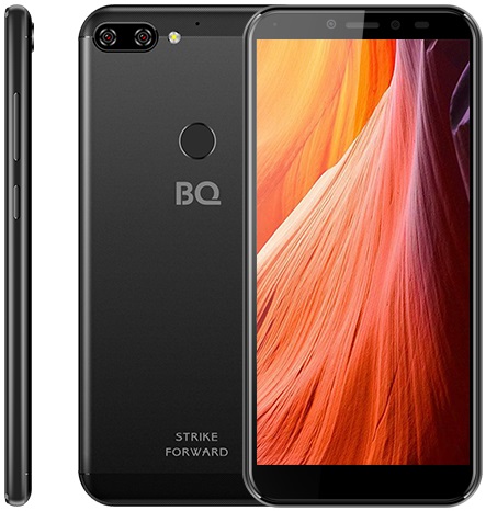 Смартфон BQ StrikeForwardNew 2/16Гб Black (BQ-5528L);