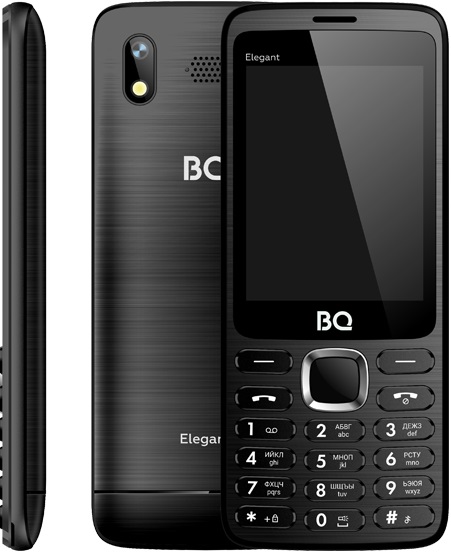 Мобильный телефон BQ Elegant Black (BQ-2823);