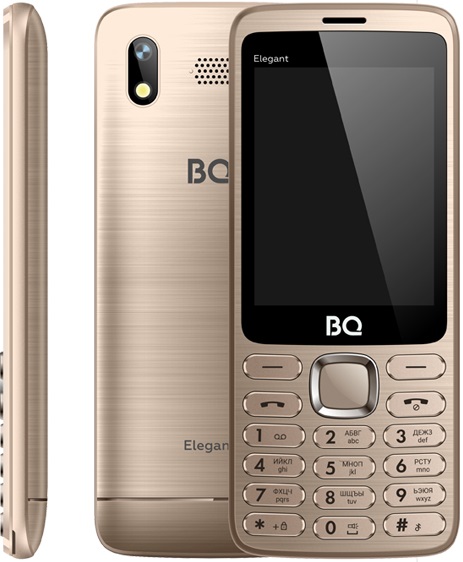 Мобильный телефон BQ Elegant Gold (BQ-2823);