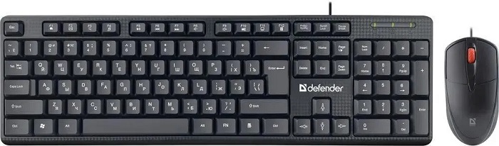 Комплект клавиатура + мышь Defender Line