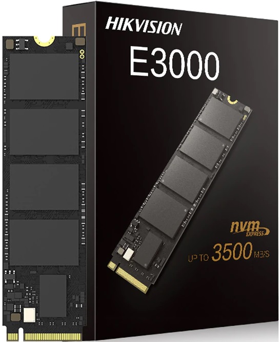 SSD-накопитель M.2 NVMe 512Гб Hikvision E3000