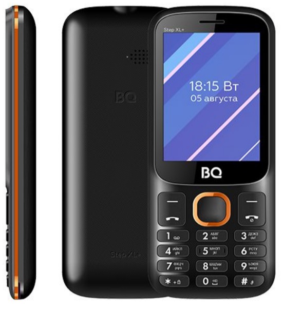 Мобильный телефон BQ Step XL+ Black