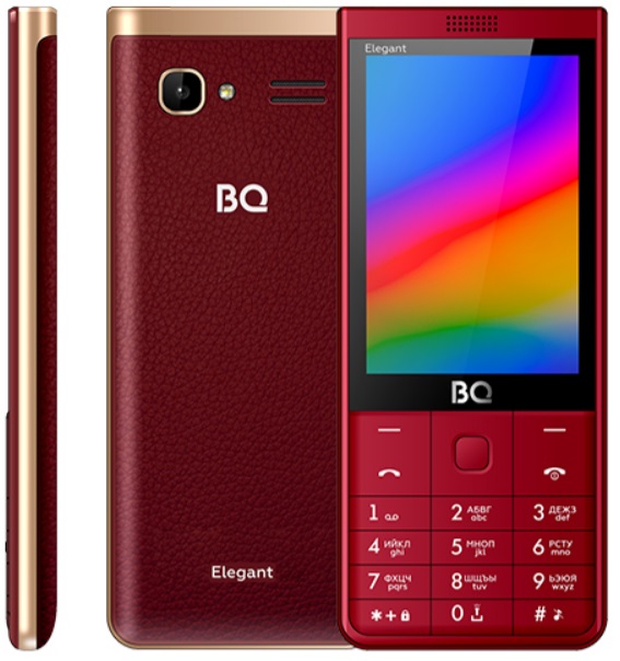 Мобильный телефон BQ Elegant Red (BQ-3595);