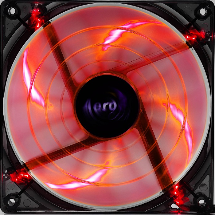 Вентилятор 120мм AeroCool Shark "Evil Black