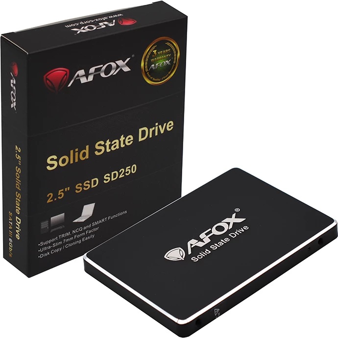 SSD-накопитель 2.5" 480Гб AFOX SD250 (SD250-480GN);