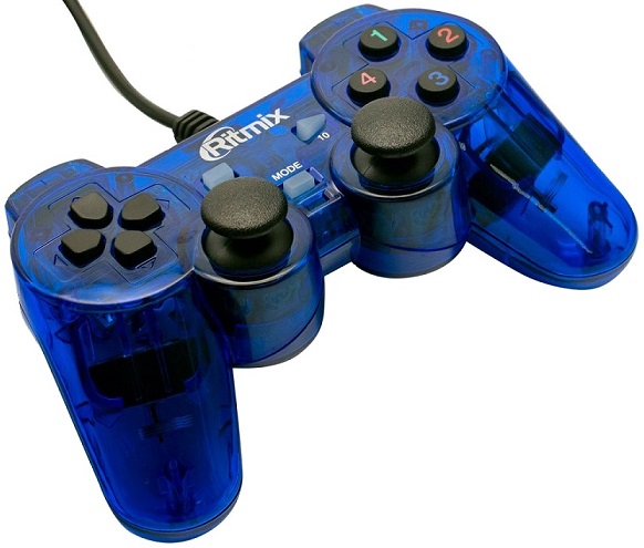 Геймпад USB Ritmix GP-006 Blue; 16