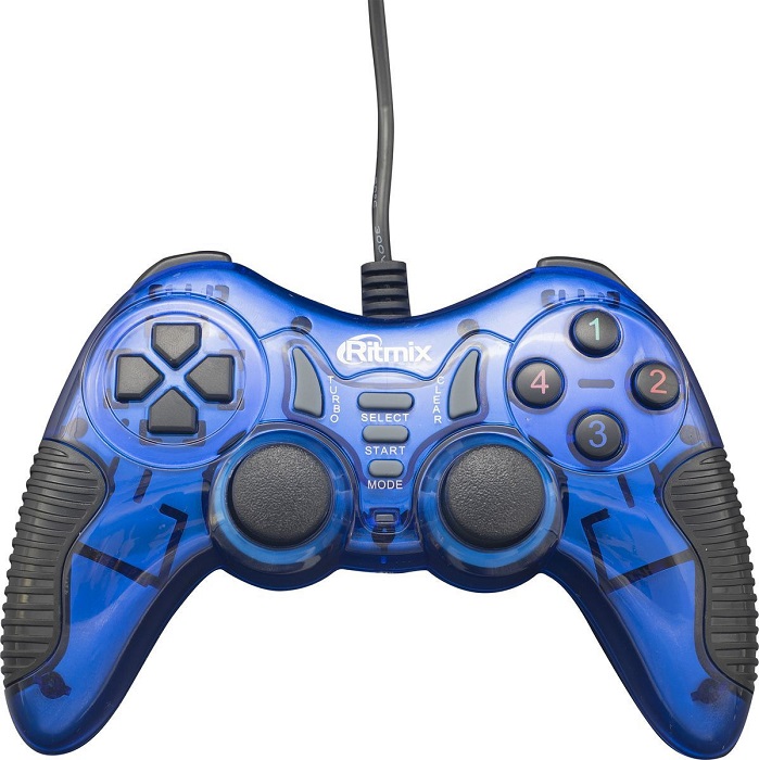 Геймпад USB Ritmix GP-007 Blue; 19