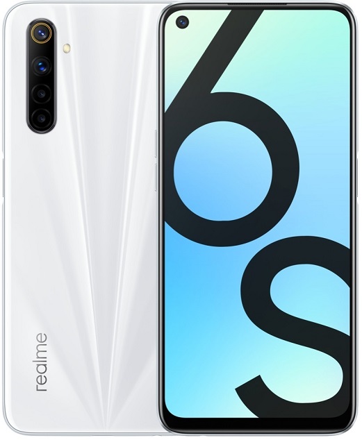 Смартфон Realme 6s 6/128Гб Lunar White Смартфон Realme 6s 6/128Гб Lunar White