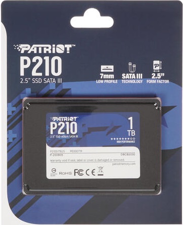 SSD-накопитель 2.5" 1Тб Patriot Memory P210