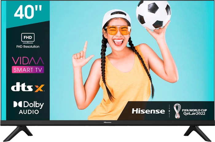 Телевизор 40" Hisense 40A4BG; Direct LED;