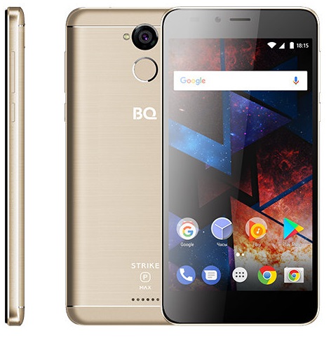 Смартфон BQ StrikePowerMax 1/8Гб Gold Brushed