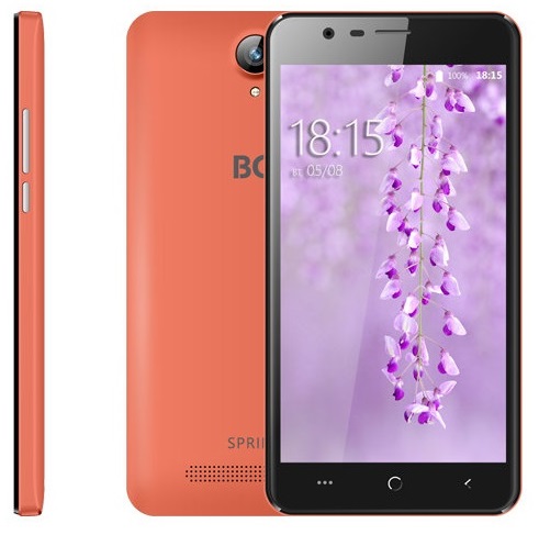 Смартфон BQ Spring Red (BQ-5590); 5.5"(854x480);