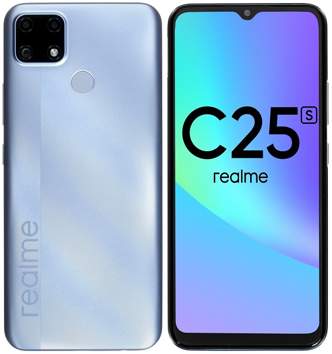 Смартфон Realme C25S 4/64Гб Blue (5997133);