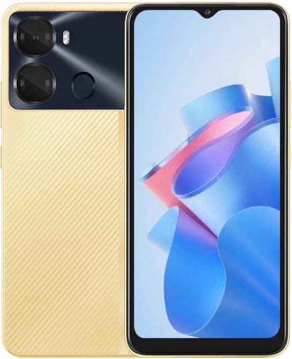 Смартфон iTel P40 4/128 Gold; 6.6"(1612x720);
