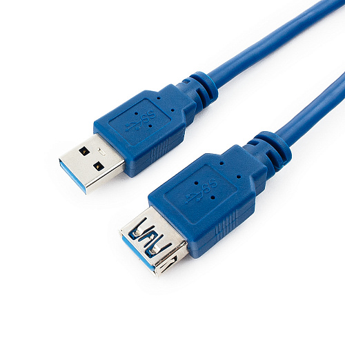 Кабель AM/AF USB 3.0 Cablexpert (CCP-USB3-AMAF-10);