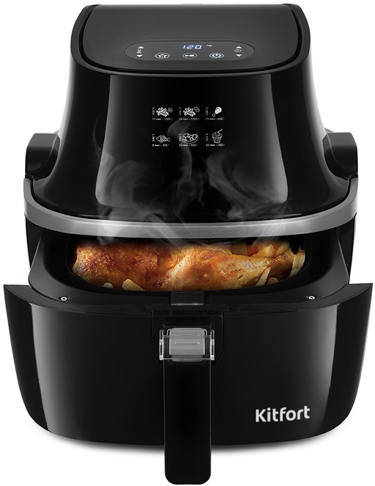 Аэрогриль KitFort KT-2209; 2050 Вт; 60-200°C;