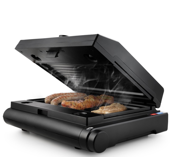 Электрогриль KitFort KT-1632; 1000 Вт; 200°C;