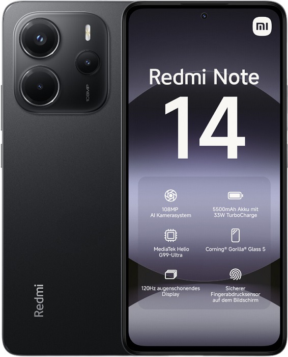 Смартфон Xiaomi Redmi Note 14 8/128Гб