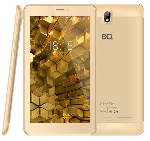 Планшет 7" BQ Charm Gold (BQ-7081G);