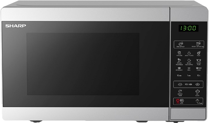 Микроволновая печь Sharp R6800RSL; 800/1270 Вт;