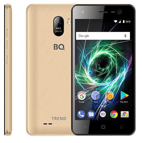 Смартфон BQ Trend 1/8Гб Gold (BQ-5009L);