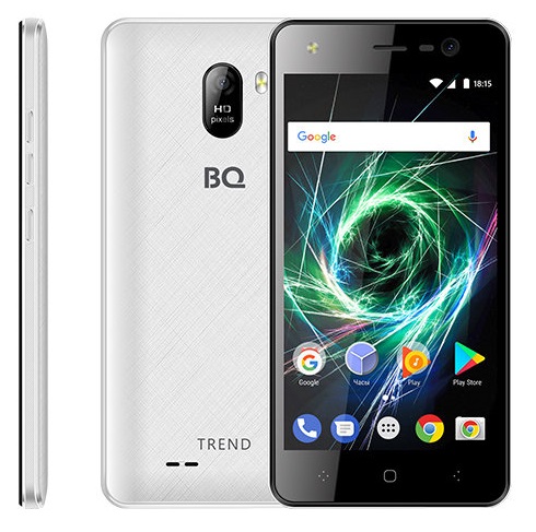 Смартфон BQ Trend 1/8Гб Silver (BQ-5009L);