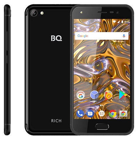 Смартфон BQ Rich 1/8Гб Black (BQ-5012L);