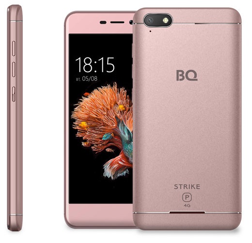 Смартфон BQ StrikePower 4G Rose Gold