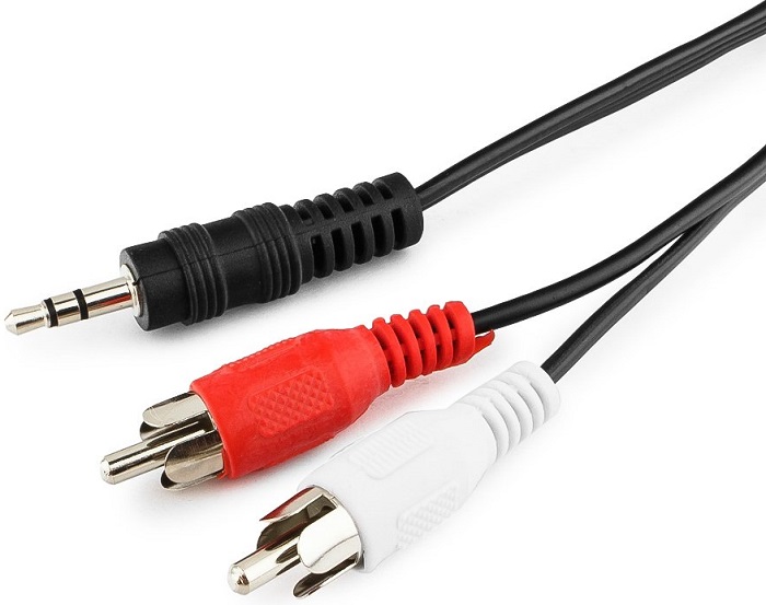 Кабель аудио jack 3.5/2xRCA Cablexpert (CCA-458-10M);