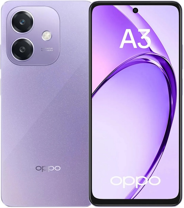 Смартфон Oppo A3 6/256Гб Starry Purple