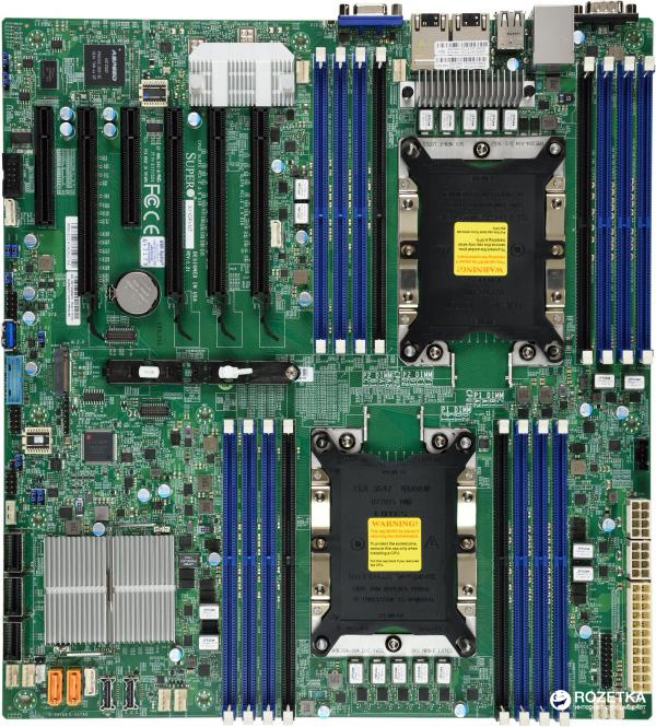 Cерверная материнская плата SuperMicro MBD-X11DPI-N-O