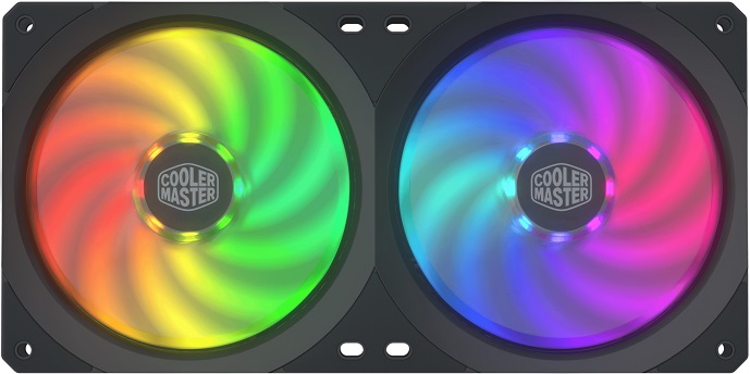 Вентилятор 120мм CoolerMaster MASTERFAN SF240R ARGB