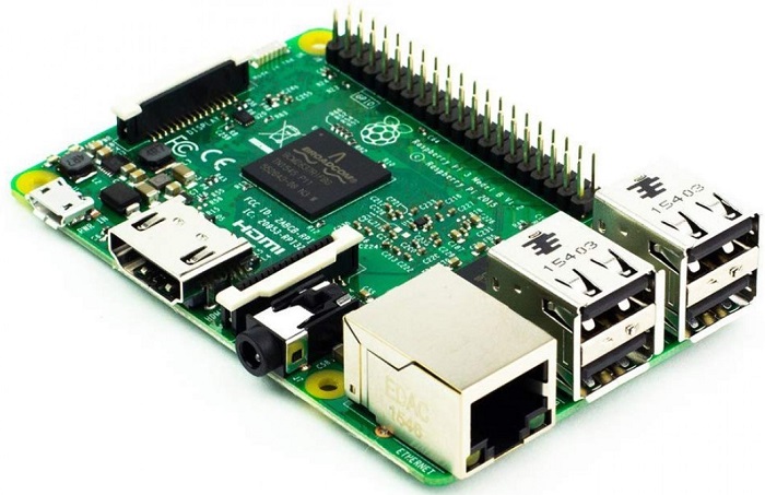 Микрокомпьютер Raspberry Pi 3 model B