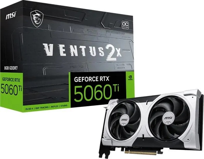Видеокарта nVidia RTX 5060Ti MSI RTX