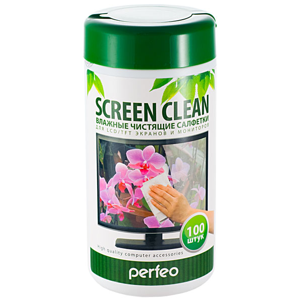 Салфетки для ЖК-экранов Perfeo Screen Clean