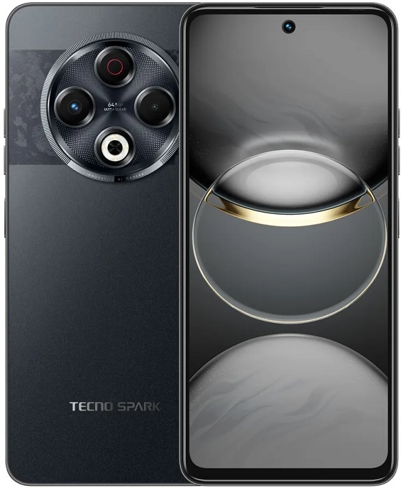 Смартфон Tecno Spark 30 8/128Gb Black;