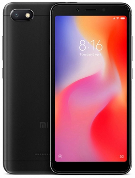 Смартфон Xiaomi REDMI 6A Black (M1804C3CG);