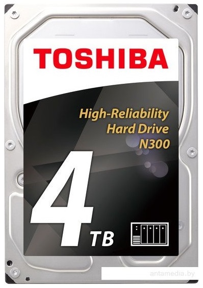 Жесткий диск 3.5" 4Тб Toshiba N300