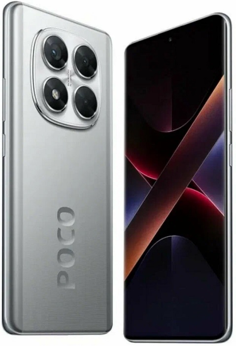 Смартфон POCO X7 5G 8/256Гб Silver;