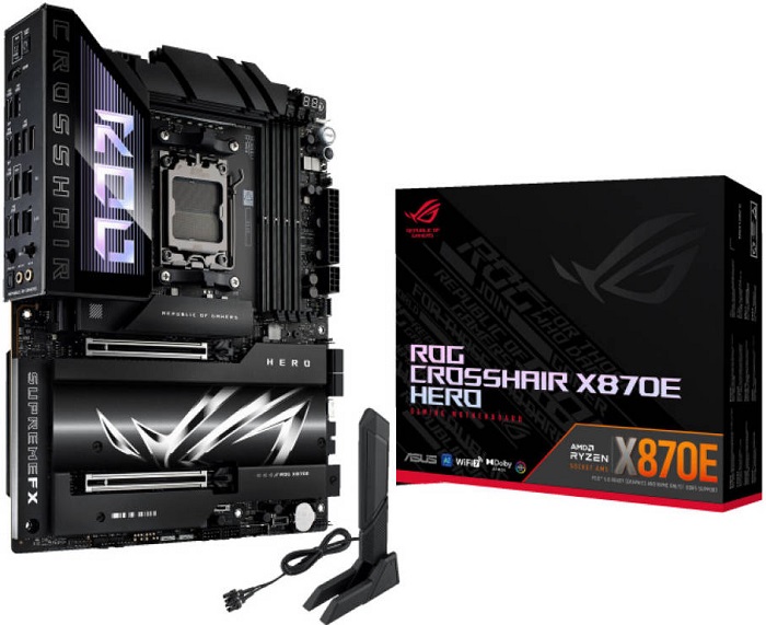 Материнская плата AMD X870 Asus ROG