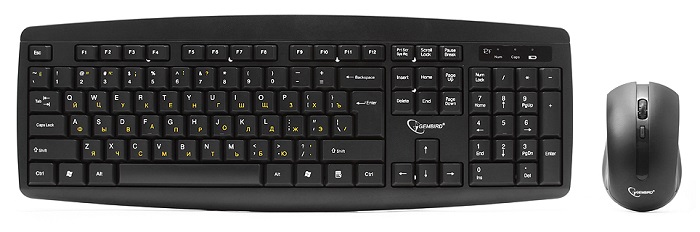 Комплект клавиатура + мышь Gembird KBS-8000;