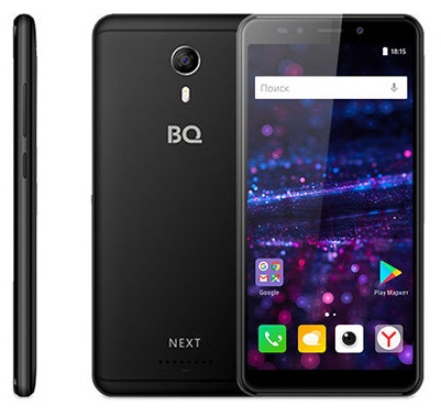 Смартфон BQ Next 1/8Гб Black (BQ-5522);