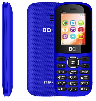 Мобильный телефон BQ Step+New Blue (BQ-1807);